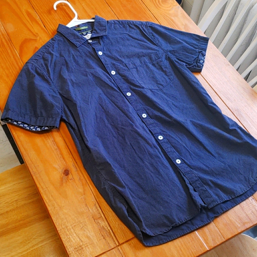 Denim and Flower slim fit button down